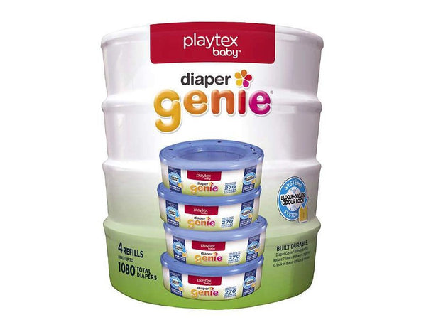 Diaper Genie Disposal System Refills Pack of 4