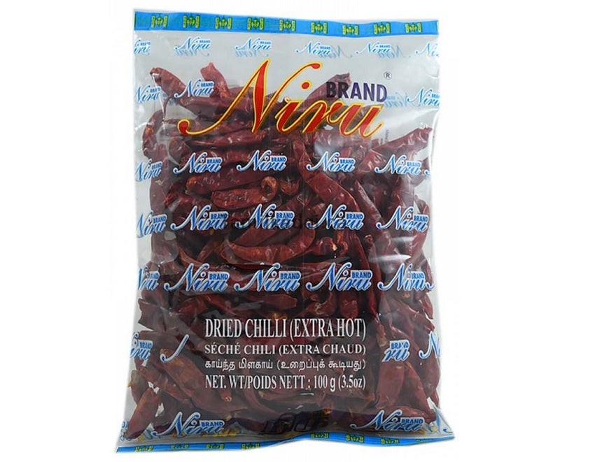 Dried Chillies – செத்தல் மிளகாய் - 100g