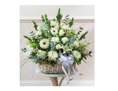 White Sympathy Basket