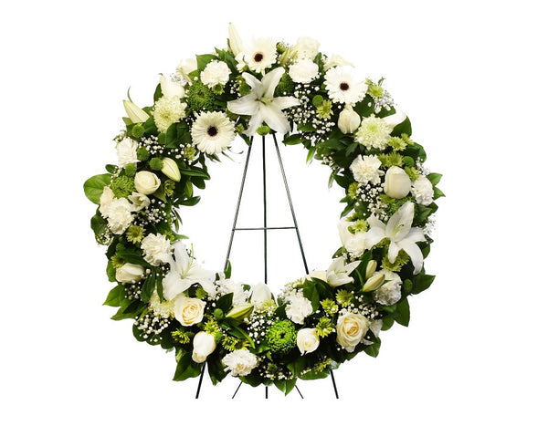 Natural Funeral Wreath